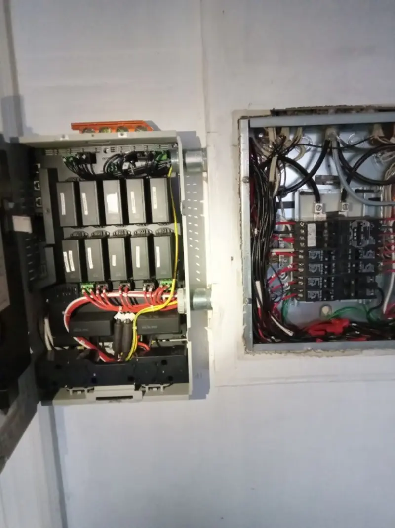 Electrical panel upgrade completed for Carbon Monoxide Detector Installation in Vermilion